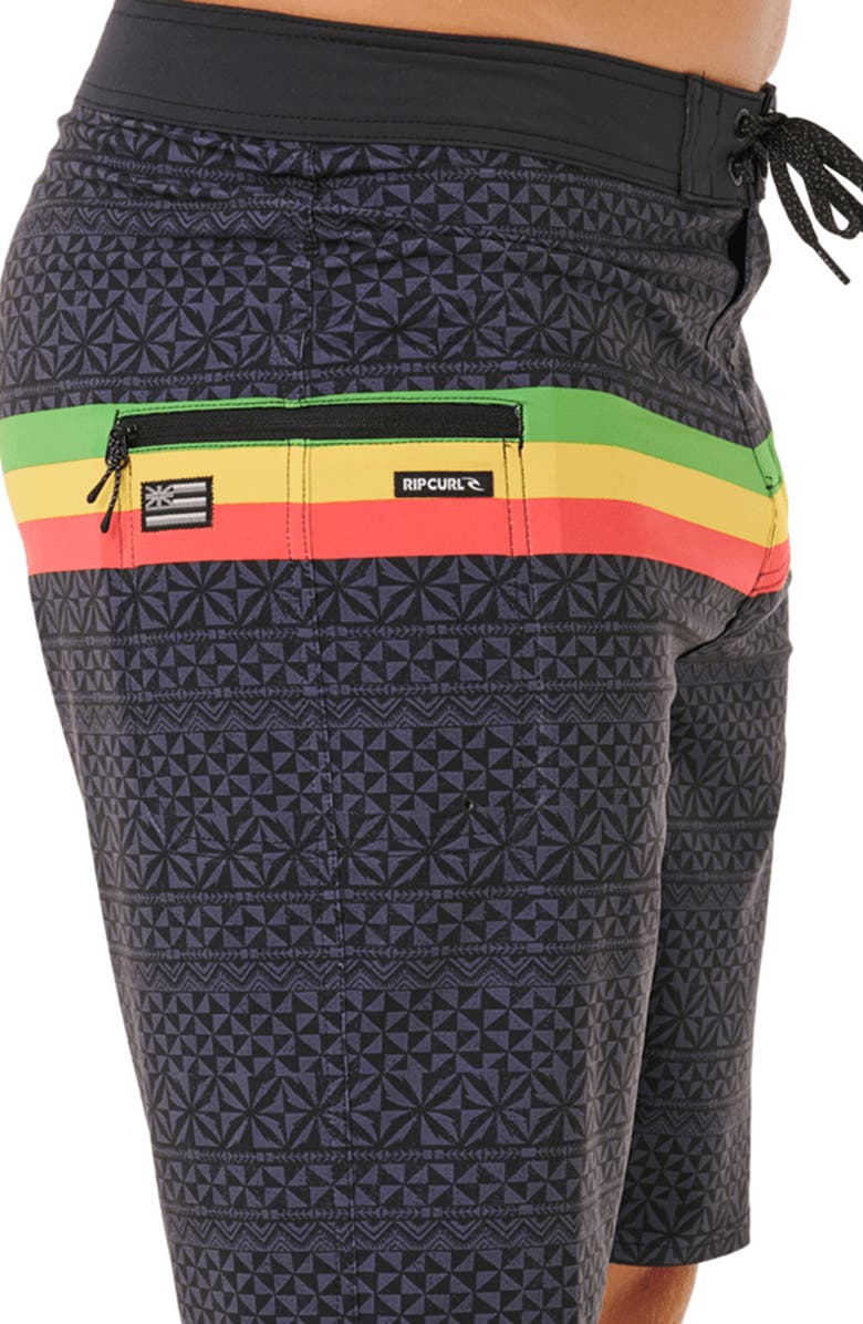 Rip Curl Mirage Hawaii Board Shorts, Alternate, color, Black
