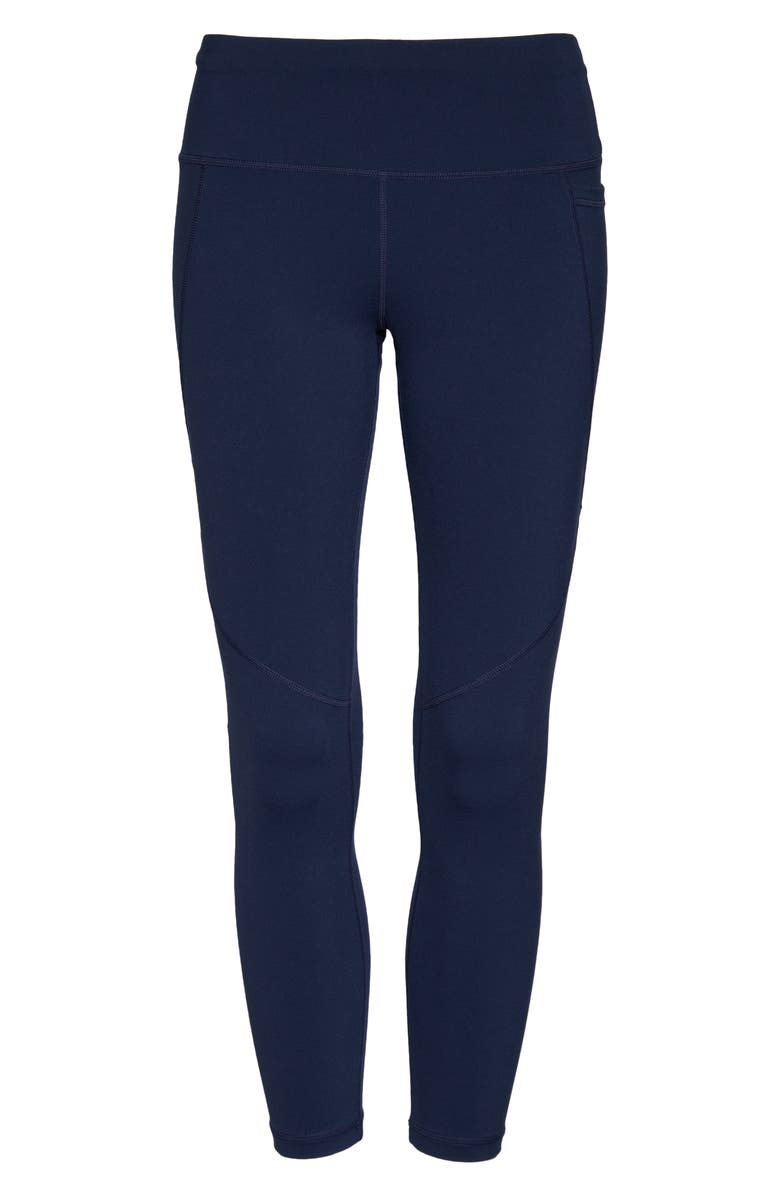 Sweaty Betty Power 7/8 Workout Pocket Leggings, Alternate, color, Navy Blue