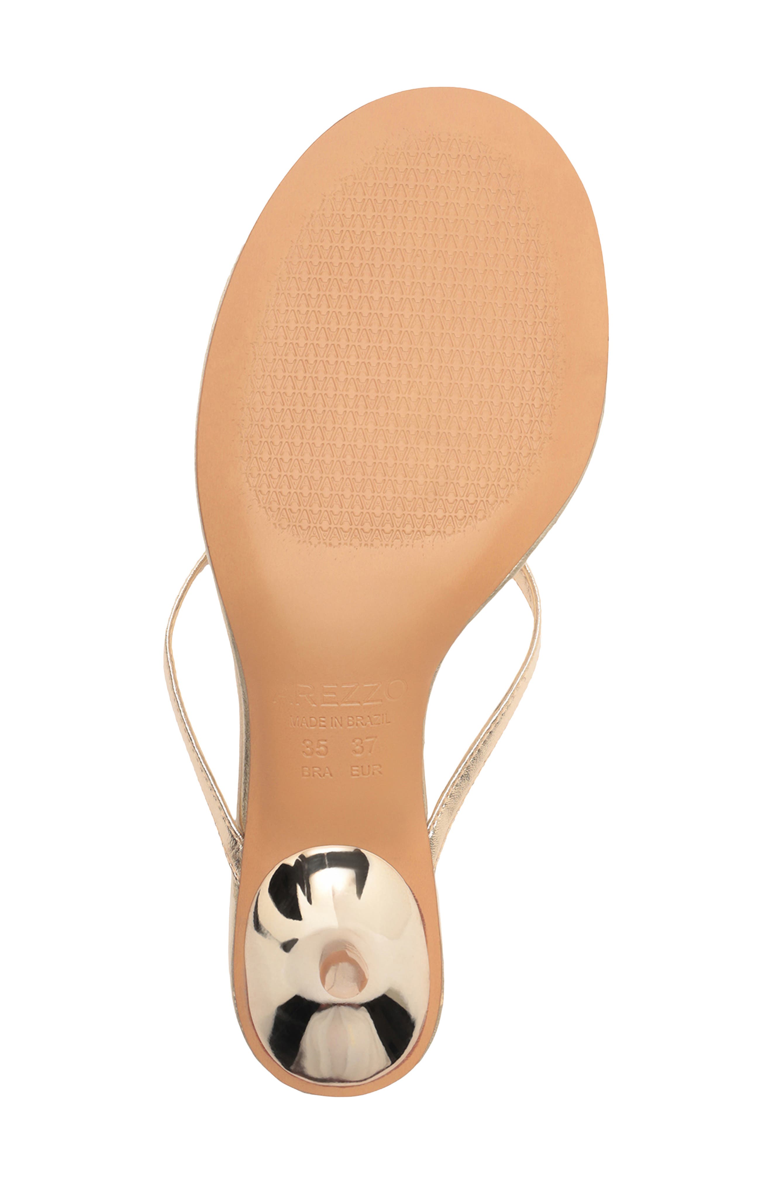 Arezzo Lia Sandal, Alternate, color, Platino