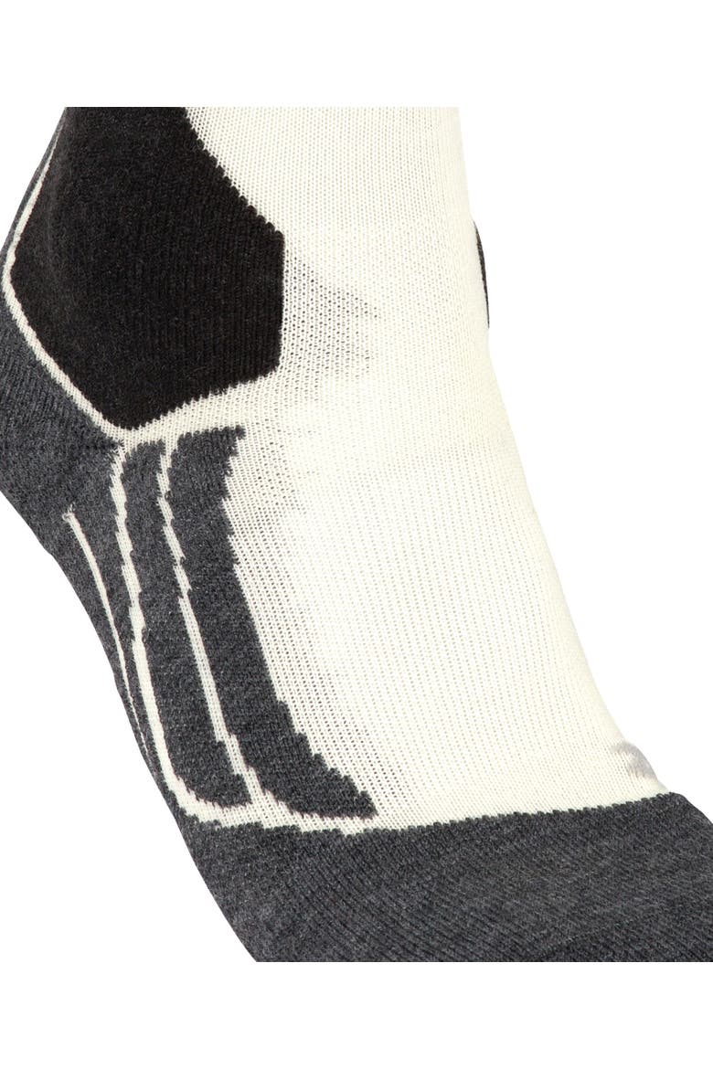SK2 Intermediate Wool Ski Socks, Alternate, color, Off-White