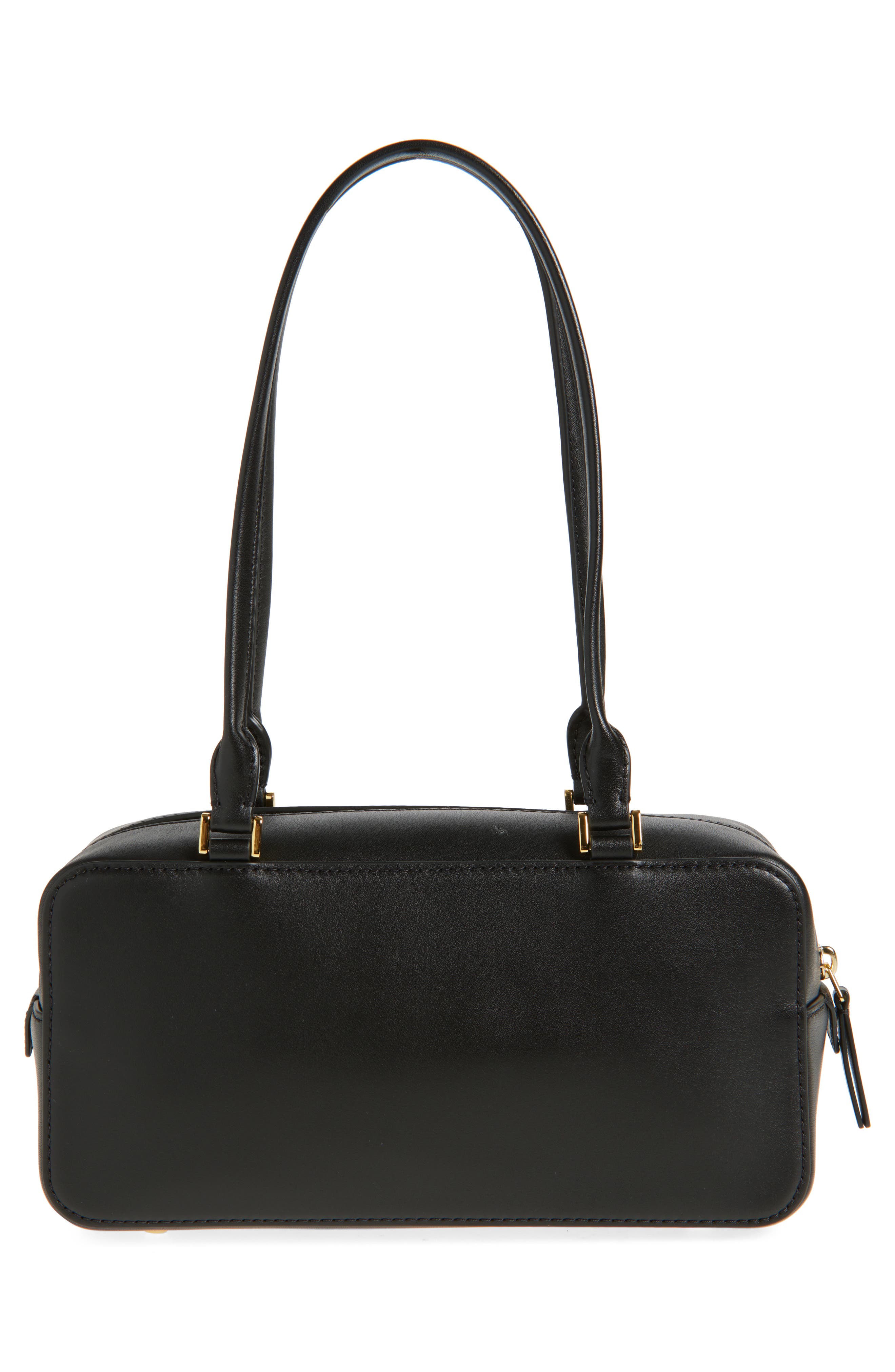 Veronica Beard Boxy Leather Shoulder Bag, Alternate, color, 