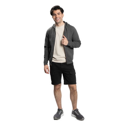 Peter Manning Cargo Shorts In Black