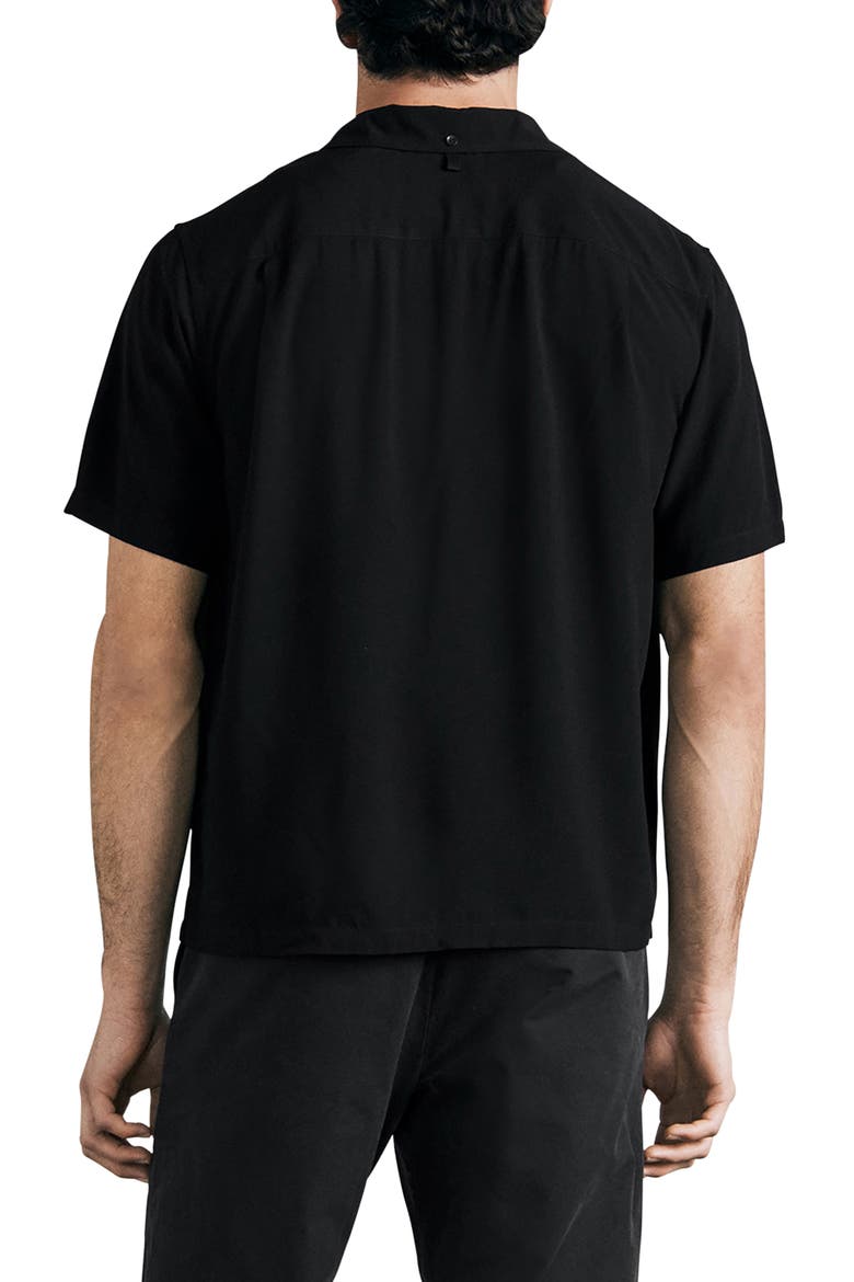 Avery Button-Up Shirt, Alternate, color, BLK