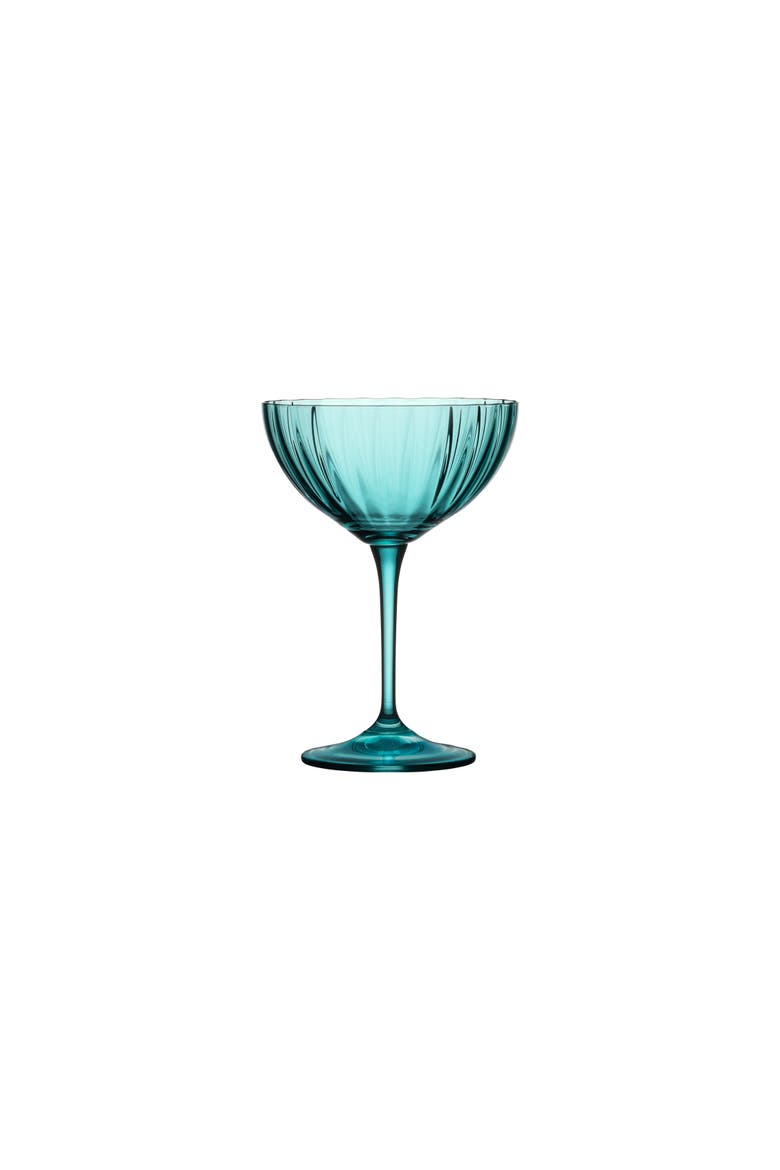 Sens Set/6 coupe glasses, Main, color, turquoise