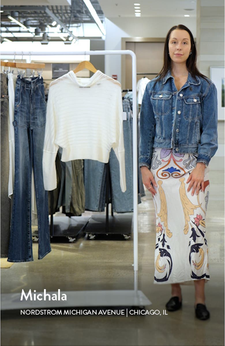 Ridley Funnel Neck Sweater, sales video thumbnail