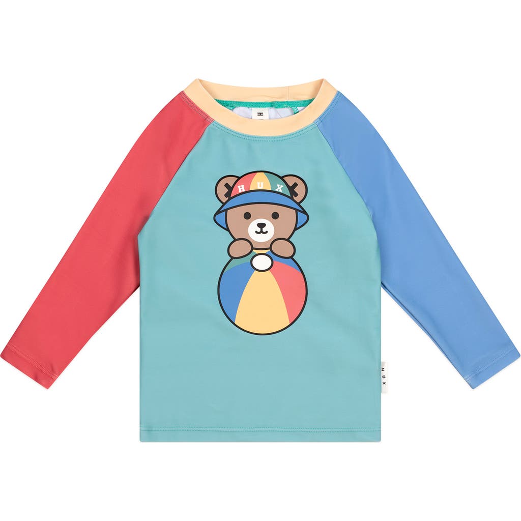 Huxbaby Sporty Huxbear Rashguard In Blue