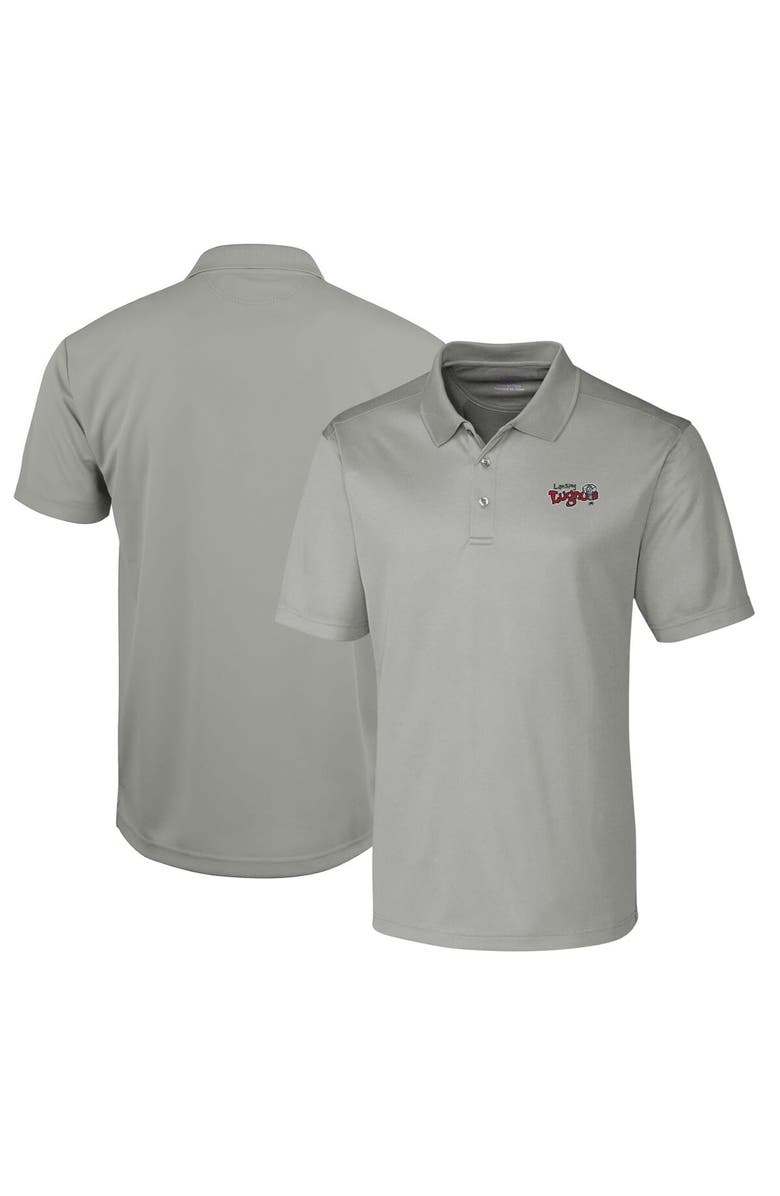 Cutter & Buck Men's Cutter & Buck  Silver Lansing Lugnuts  Clique Ice Pique Tech Polo, Alternate, color, 