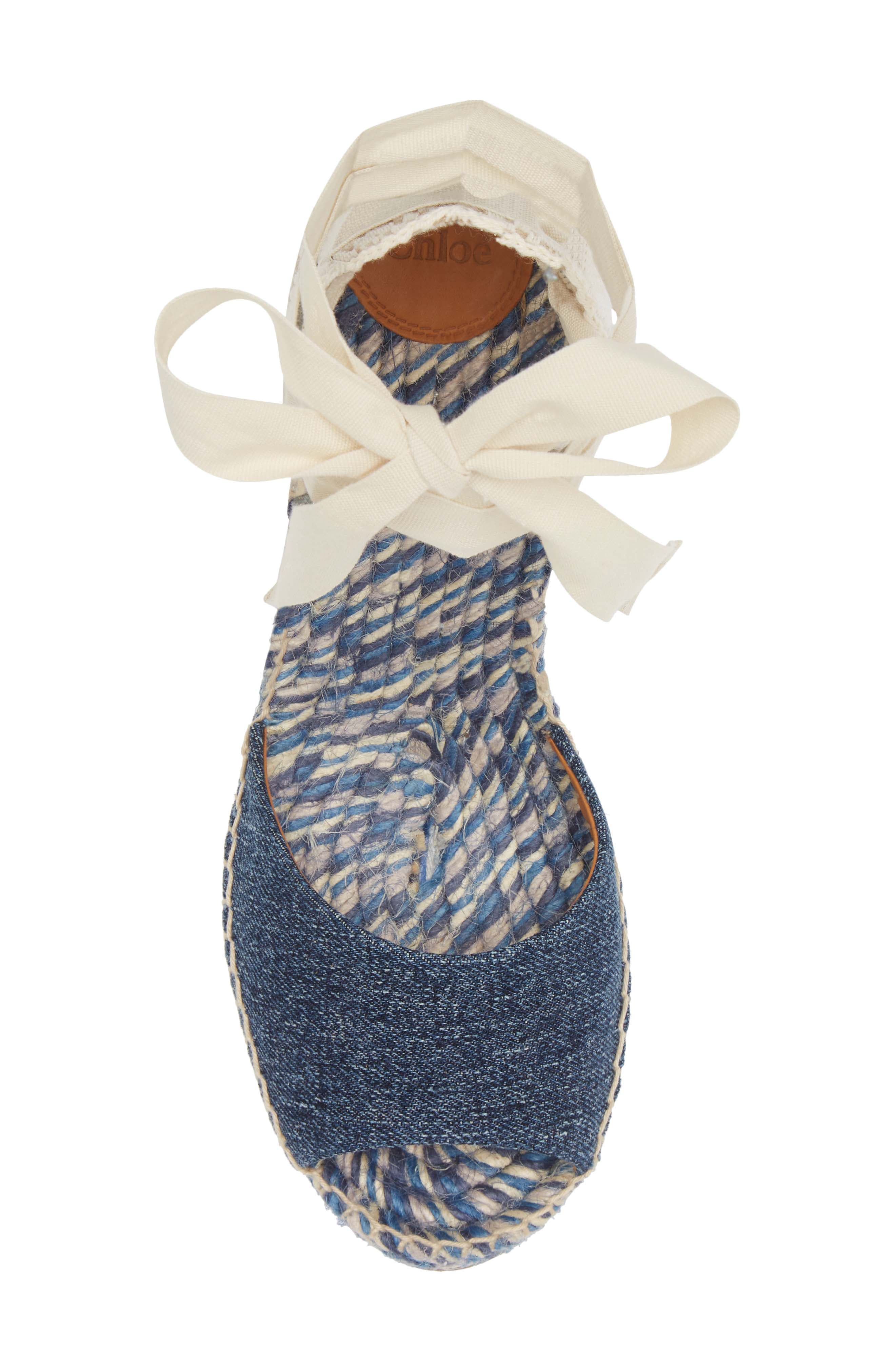Chloé Piia Espadrille Wedge Sandal, Alternate, color, 