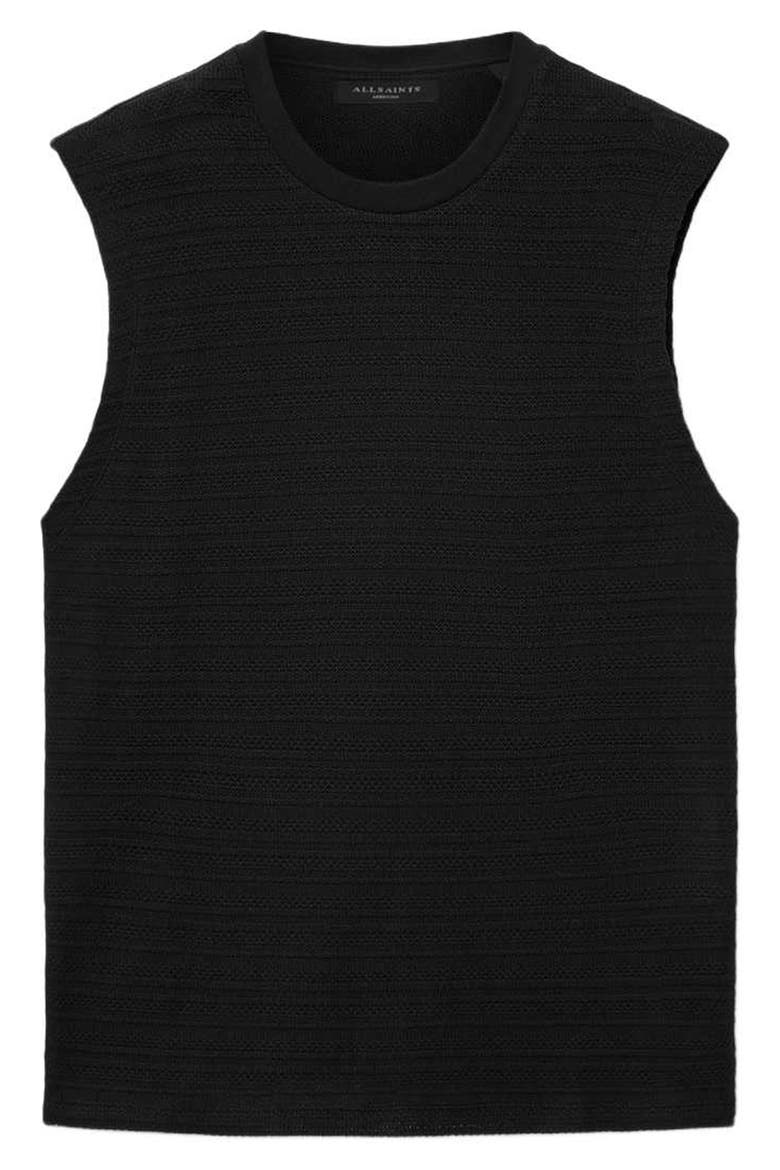 Cove Sweater Vest, Alternate, color, JET BLACK