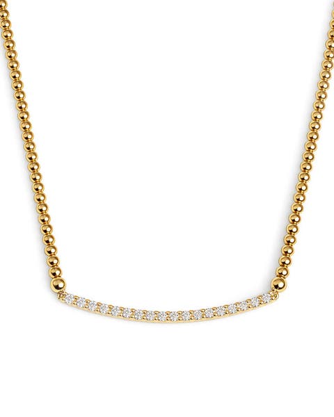 ArcRadiant Diamond Necklace