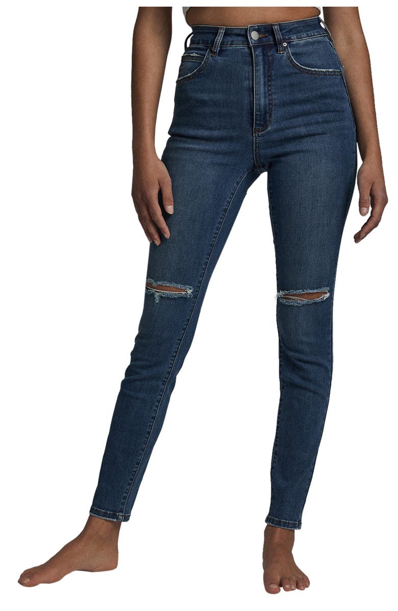Cotton On High Rise Skinny Jeans, Main, color, 