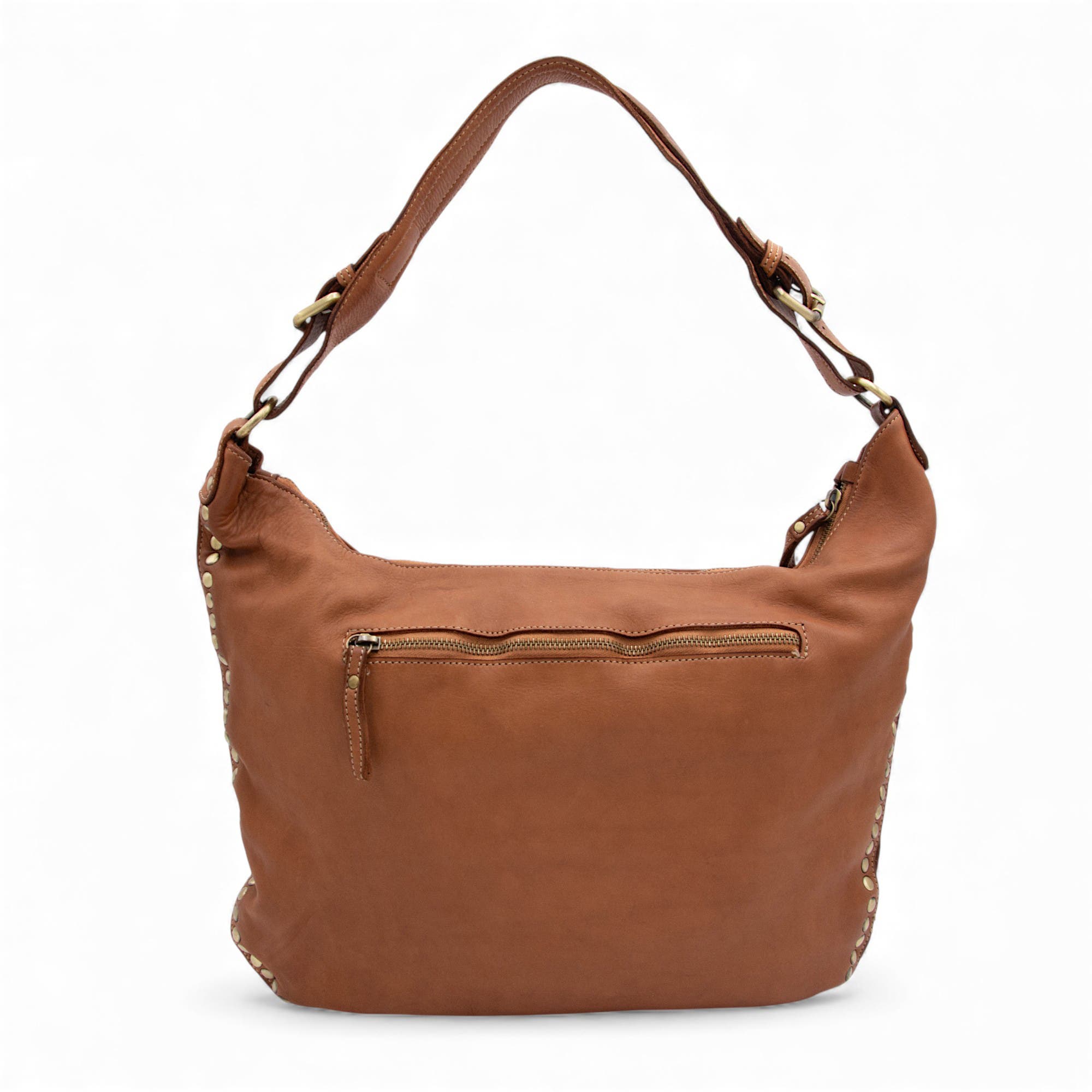 Bolsa Nova Anna Hobo, Alternate, color, Cognac