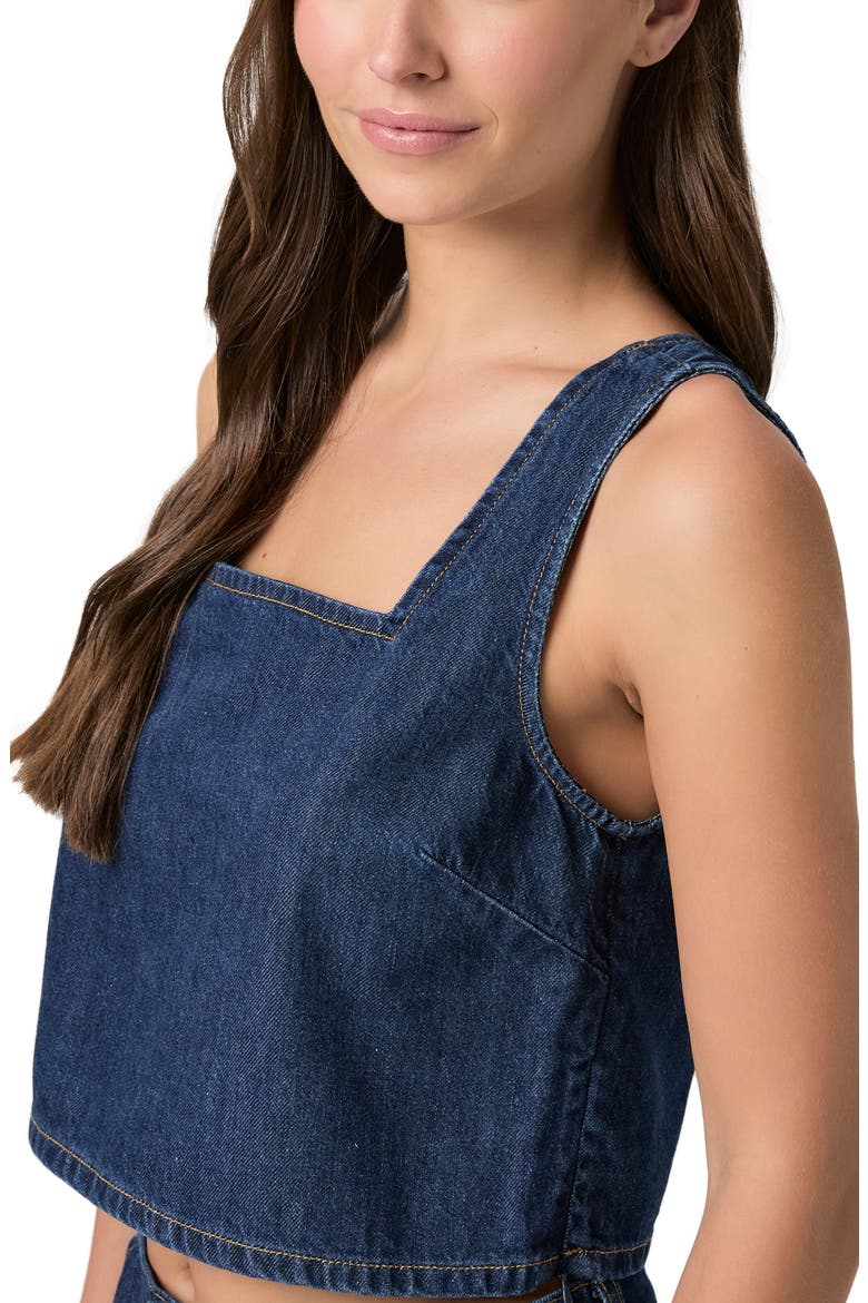Aelita Crop Denim Jacket, Alternate, color, SPLENDOR
