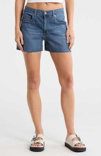 AG Relaxed Denim Shorts