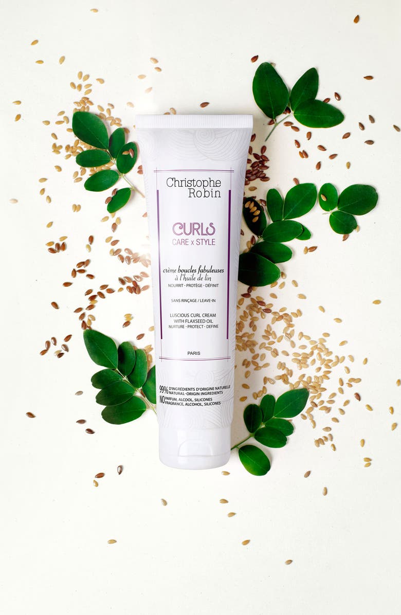 Christophe Robin Luscious Curl Cream with Flaxseed Oil, Alternate, color,