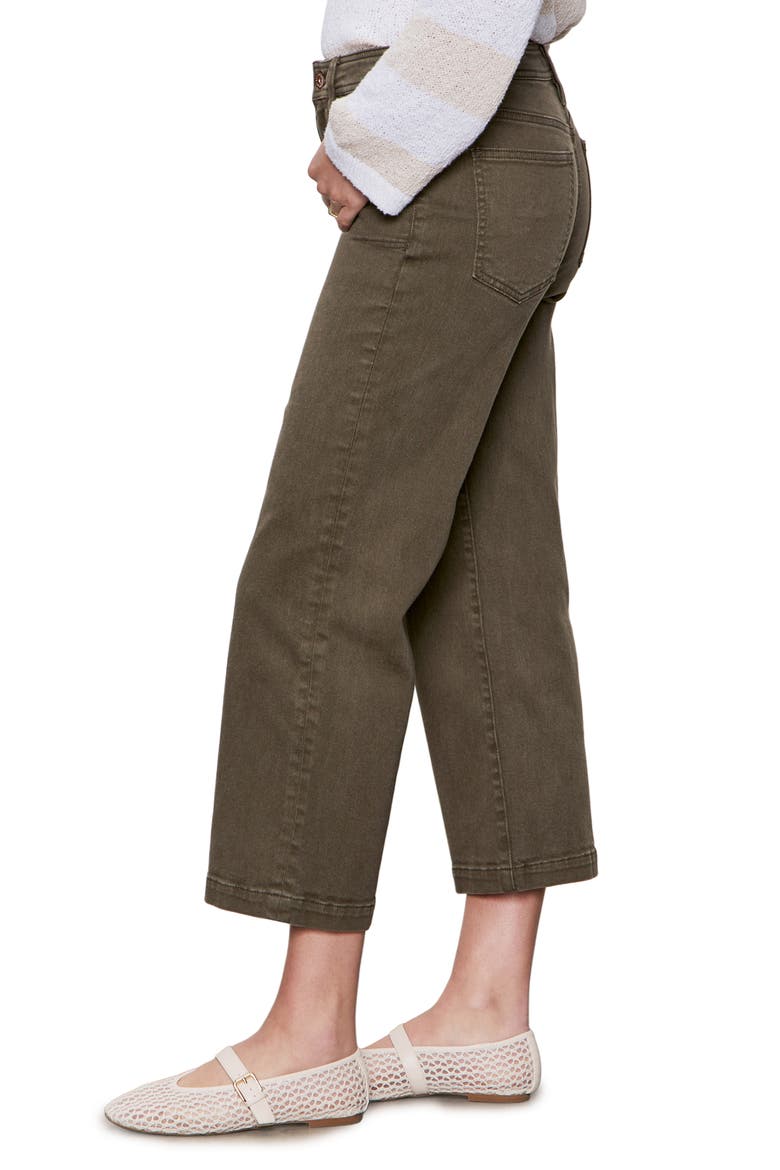 League Stretch Cotton Crop Utility Pants, Alternate, color, FATIGUE