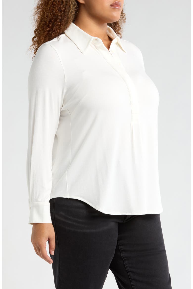 Elbe Popover Shirt, Alternate, color, WHITE