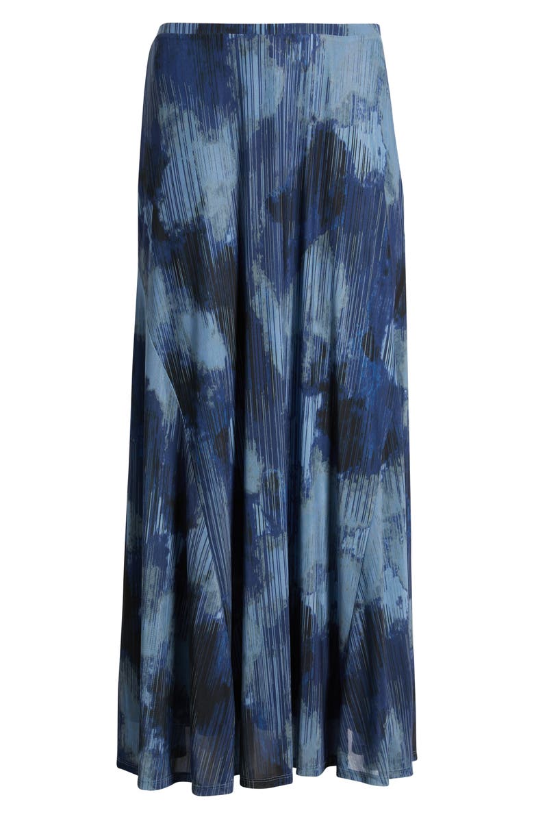 CITY BLUES Belle Maxi Skirt, Alternate, color, Navy Multi
