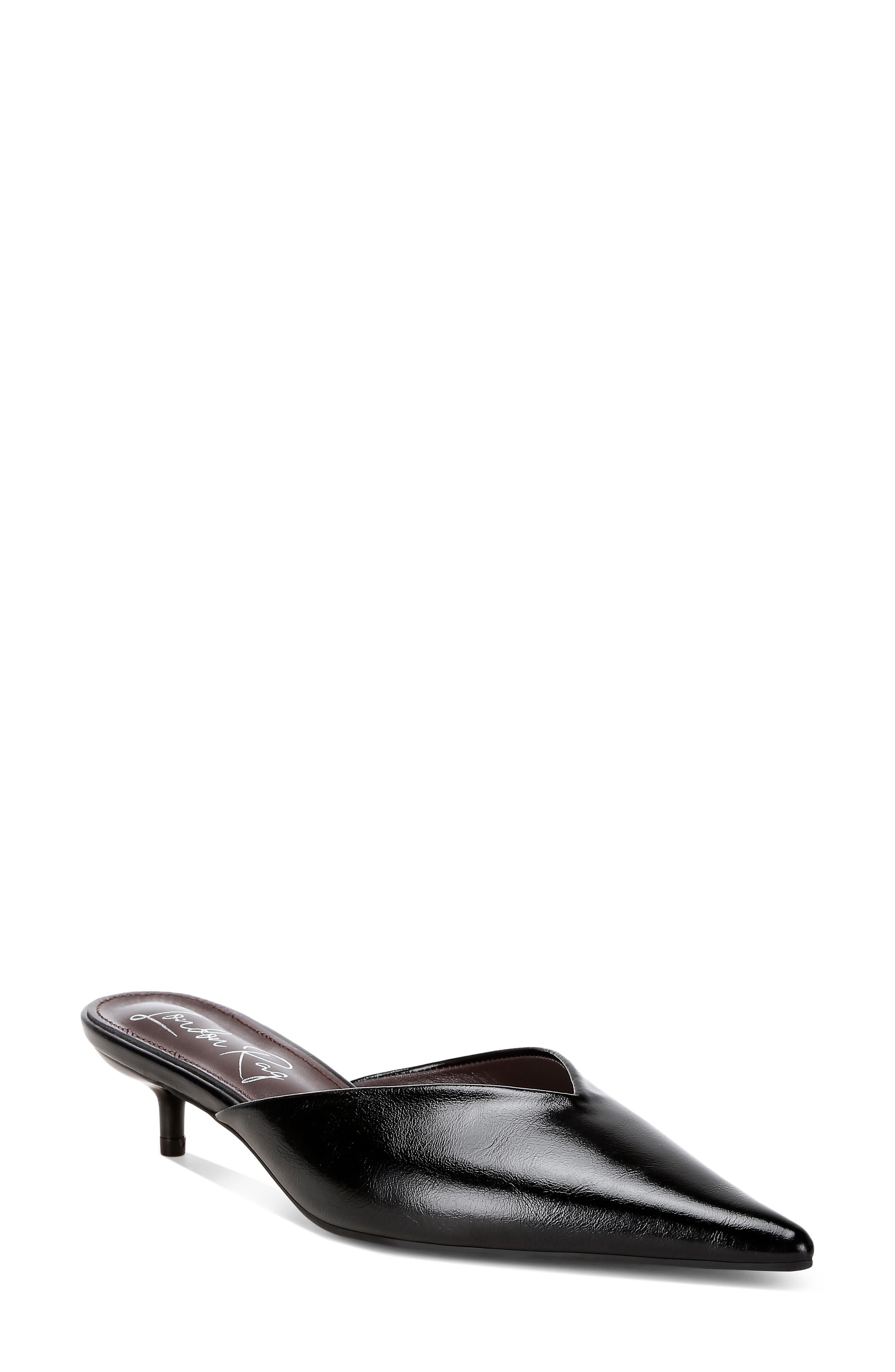 Revasta Faux Leather Pointed Toe Flat