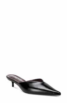 Revasta Faux Leather Pointed Toe Flat