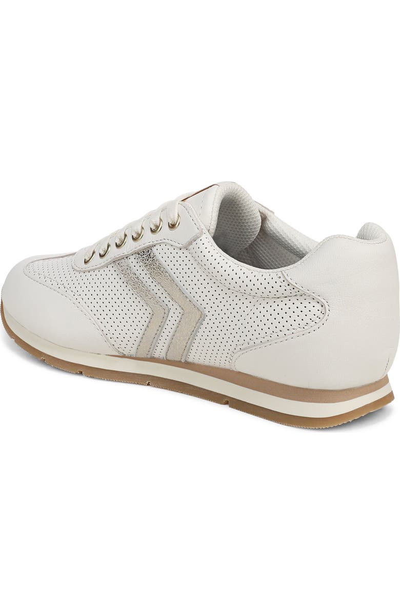 Dr. Scholl's Comeback Perforated Sneaker, Alternate, color, Off-White/ Champagne