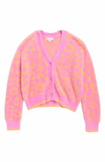 Kids' Animal Print Cardigan