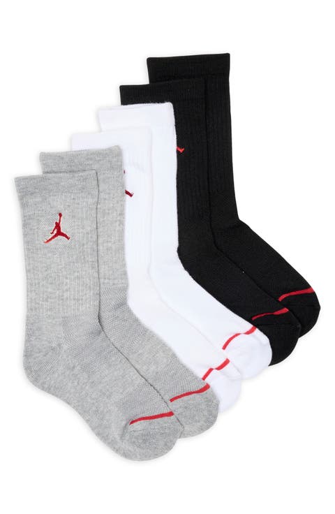 Kids' Jumpman 3-Pack Crew Socks (Big Kid)
