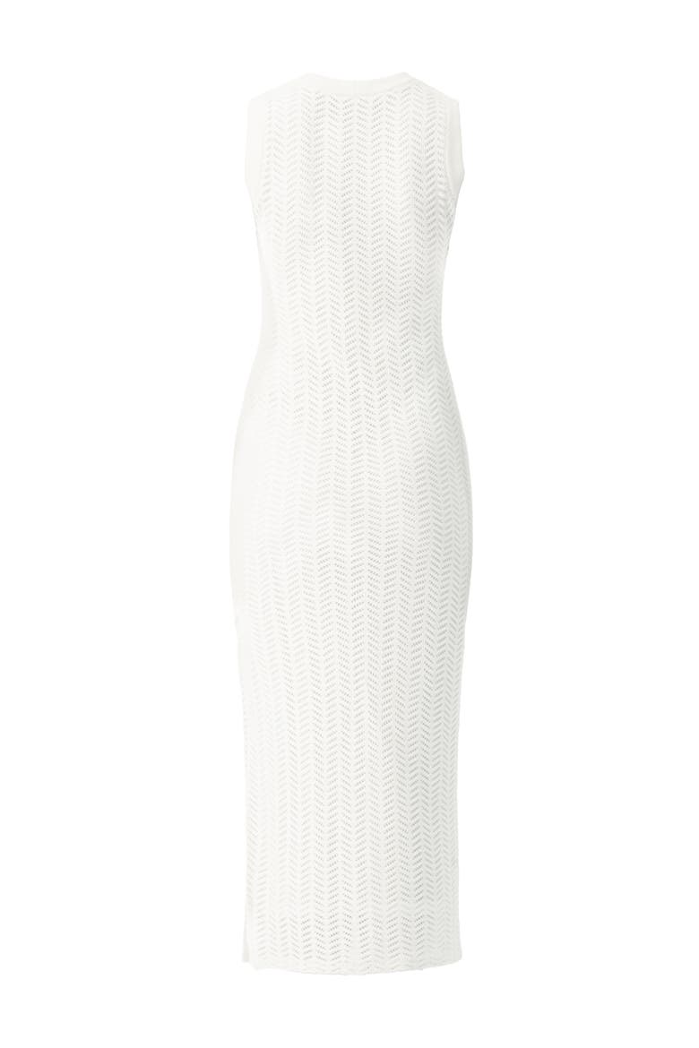 Long Knitted Sleeveless Dress, Alternate, color, Ivory