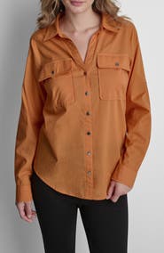 DKNY Roll Tab Shirt