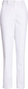 Michael Kors Collection Samantha Stretch Cotton Pants