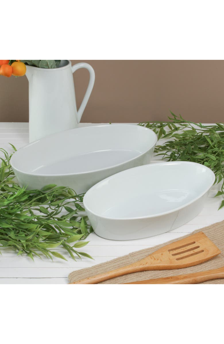 BIA Cordon Bleu Oslo Oval Baking Dish, Alternate, color, White