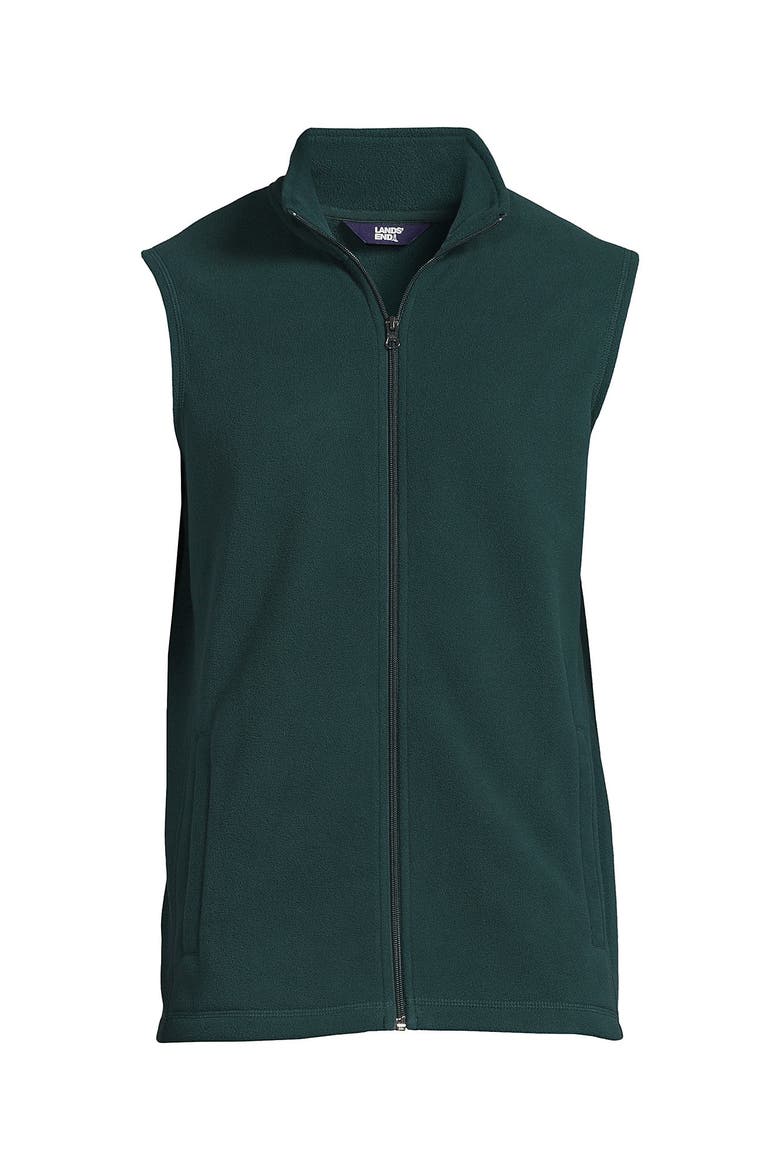 Lightweight Fleece Vest, Alternate, color, Evergreen