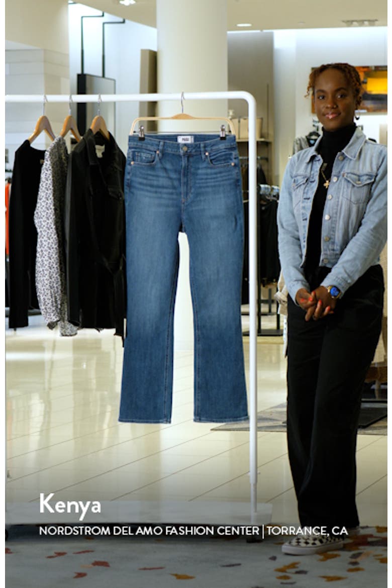 Claudine High Waist Ankle Flare Jeans video