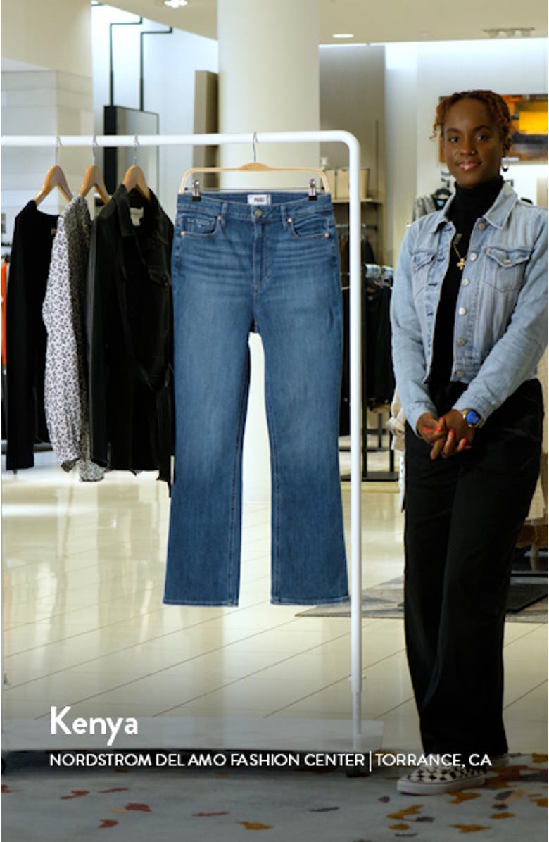 Claudine High Waist Ankle Flare Jeans, sales video thumbnail