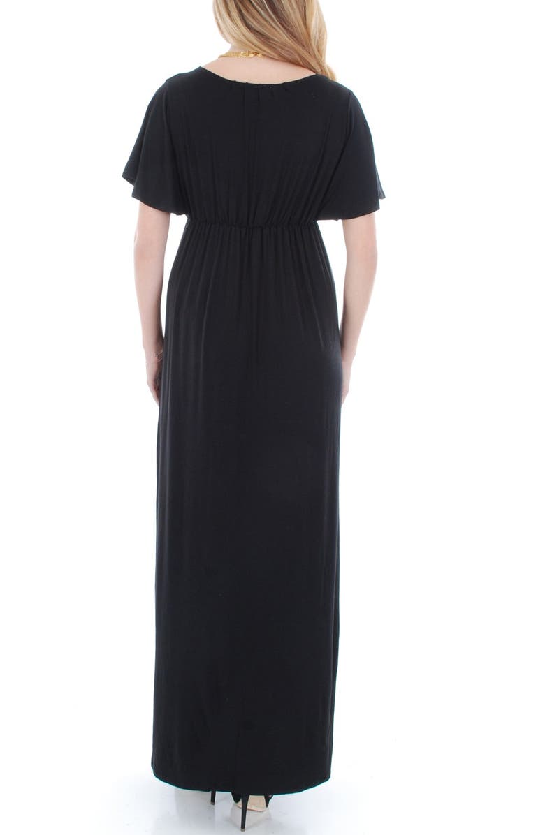 Everly Grey 'Goddess' Maternity Maxi Dress, Alternate, color,