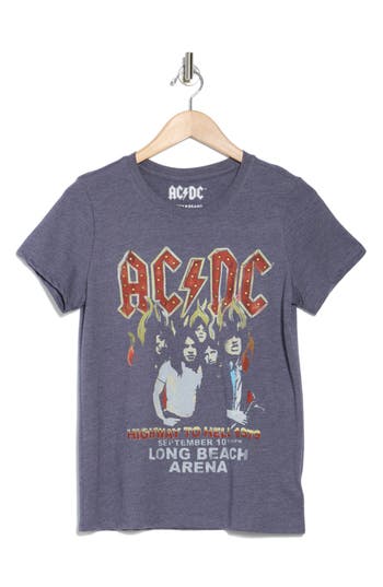 LUCKY BRAND LUCKY BRAND AC/DC STUD GRAPHIC T-SHIRT