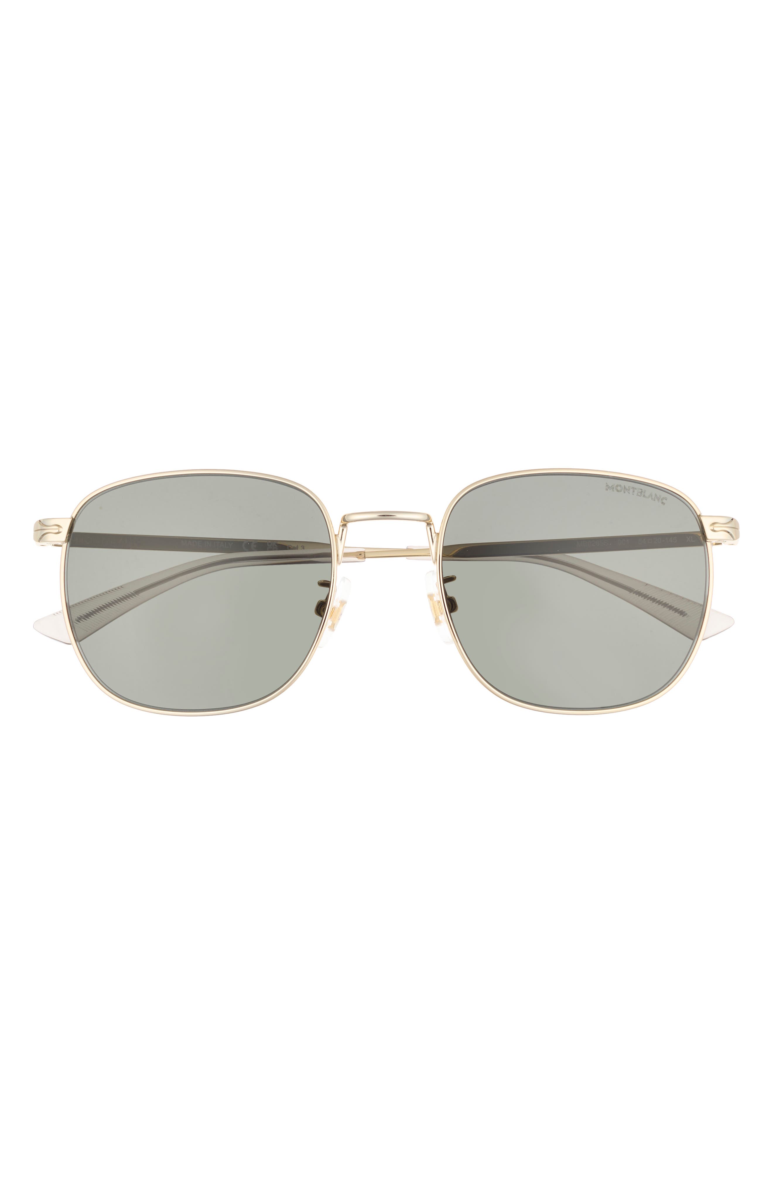 Montblanc 54mm Square Sunglasses