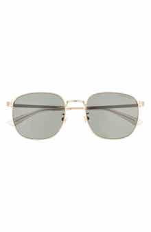 Montblanc 54mm Square Sunglasses