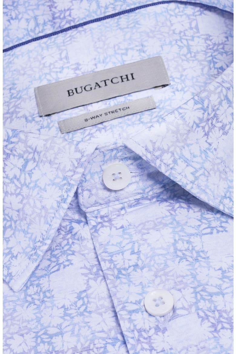 James OoohCotton® Floral Button-Up Shirt, Alternate, color, LILAC