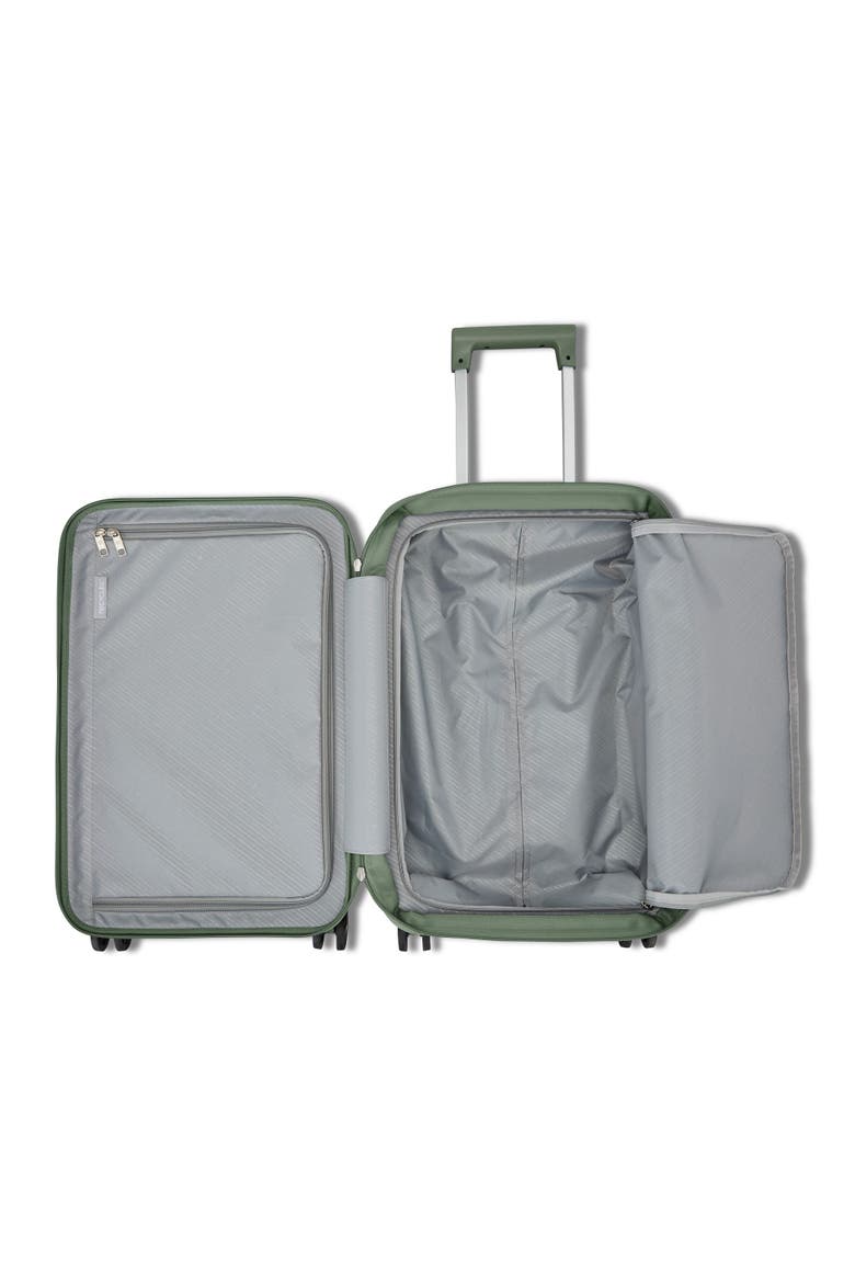 Uplift Hardside 32" X-large Checked Spinner Luggage, Alternate, color, Jade Green