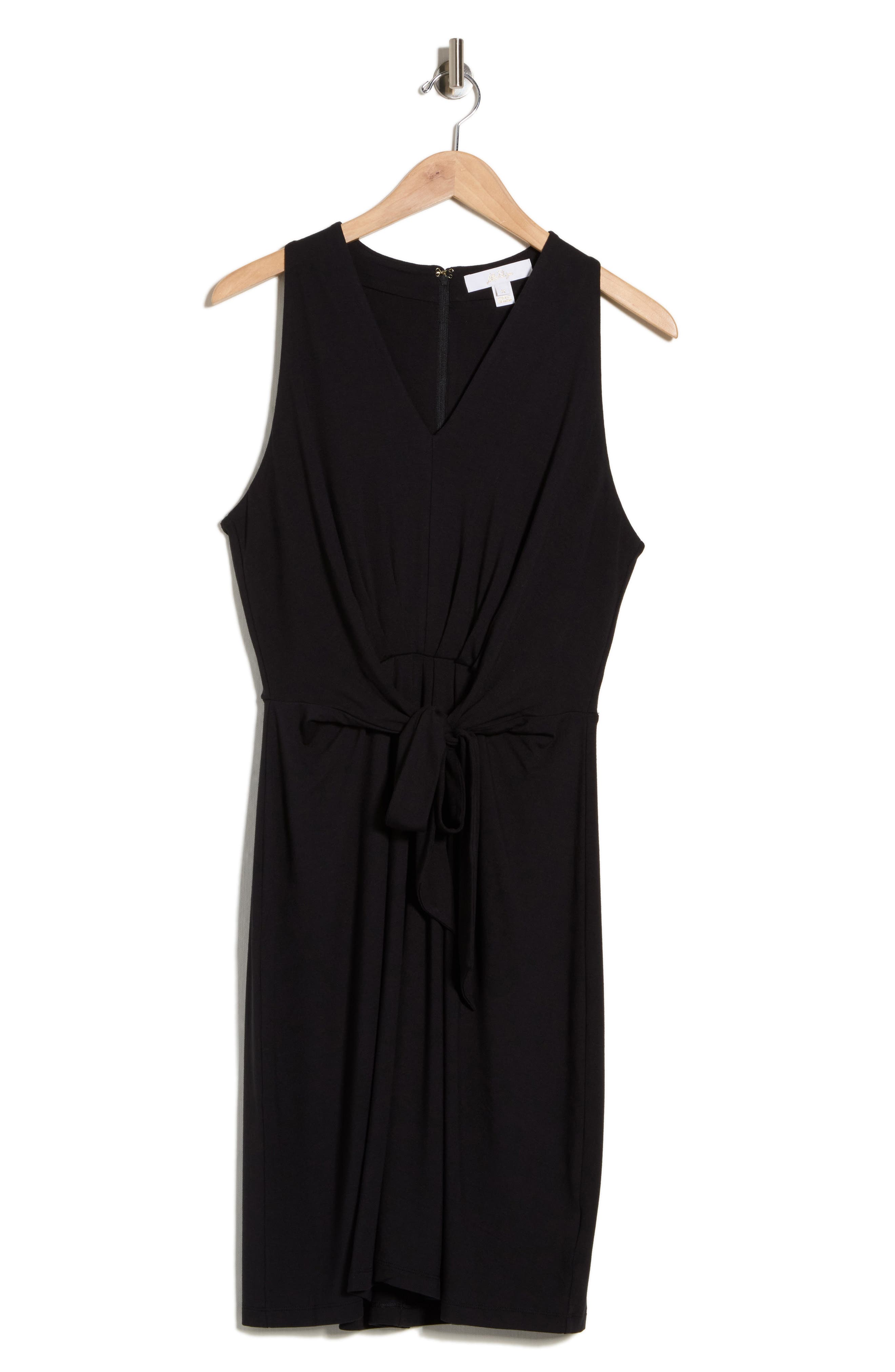 Wisteria Sleeveless Tie Waist Dress