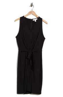 Wisteria Sleeveless Tie Waist Dress