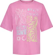Billabong Kids' Summer Oversize Cotton Graphic T-Shirt
