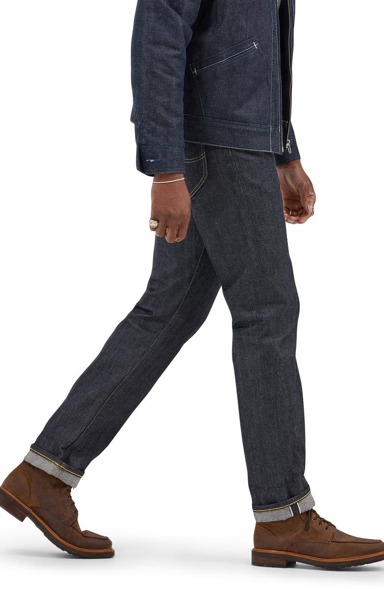 Lee 101 Z Regular Straight Leg Jeans, Alternate, color, Dry Indigo