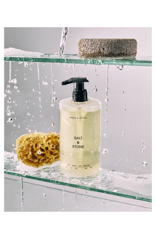 Salt & Stone Santal & Vetiver Body Wash In Regular