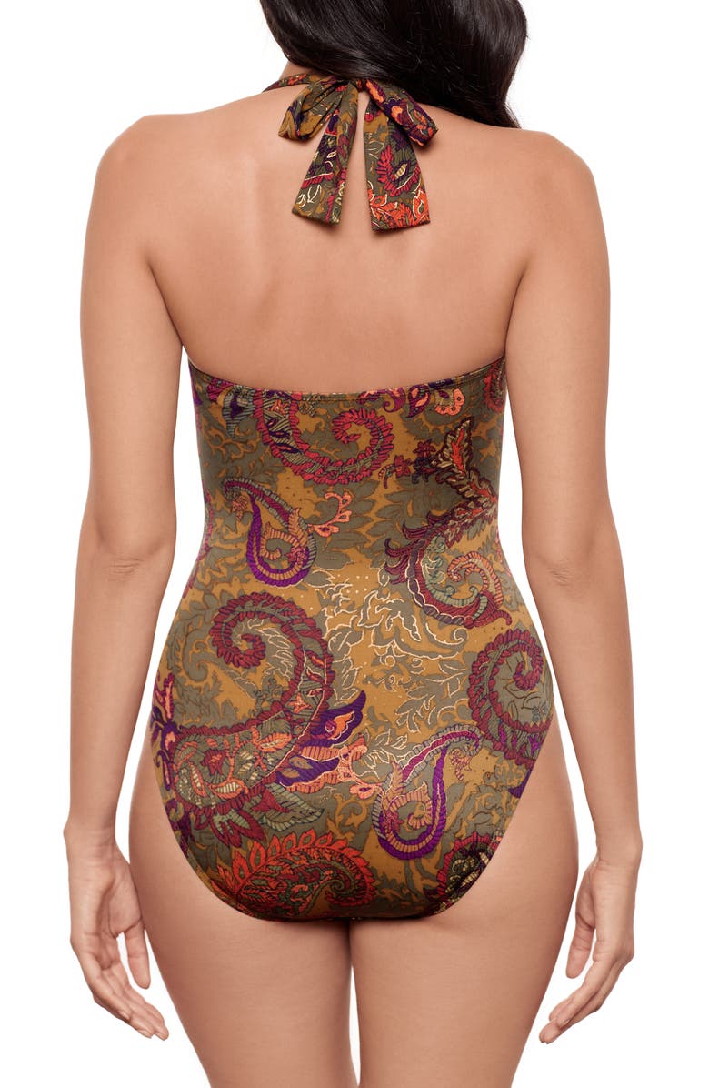 Miraclesuit<sup>®</sup> Perissa Utopia One-Piece Swimsuit, Alternate, color, Multi Green