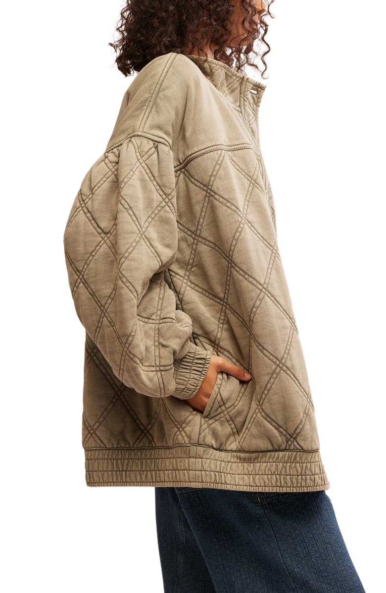 Free People Juno Quilted Cotton Jacket, Alternate, color, 
