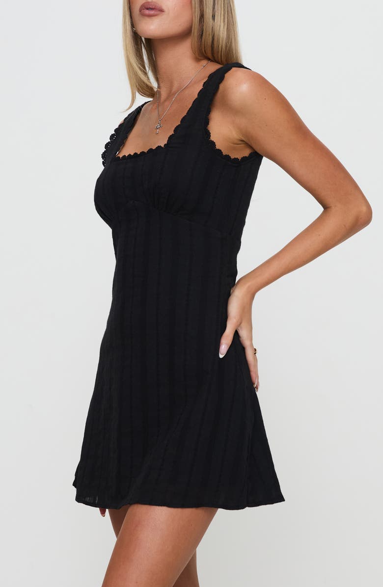 Dasha Cotton Fit & Flare Minidress