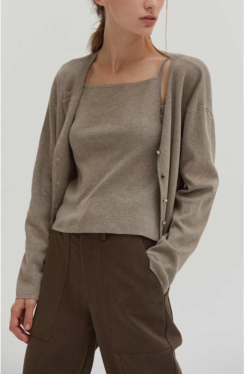 CRESCENT Cardigan Set, Main, color,