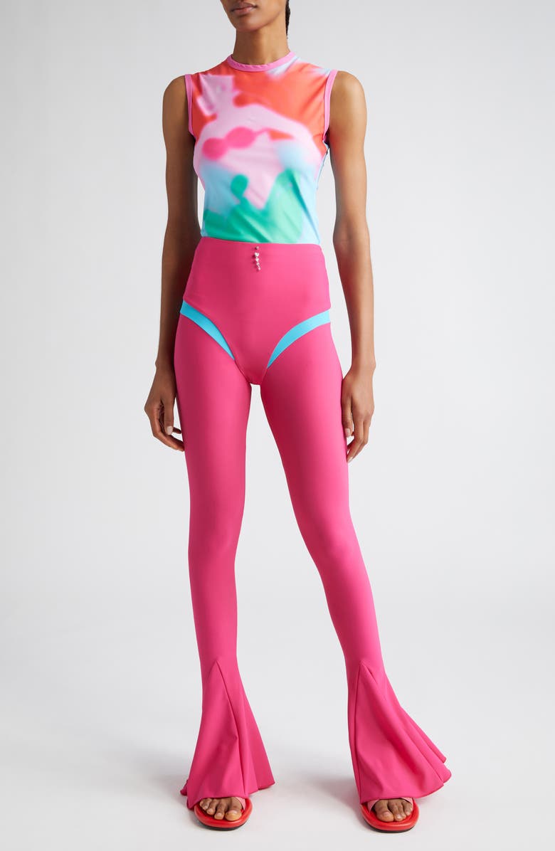 Marshall Columbia x Disney 'The Little Mermaid' Blurred Print Jersey Tank, Main, color, Blue